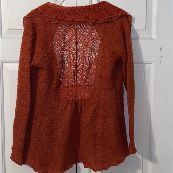 Lace open front cardigan - Areve - Picture 2 of 3